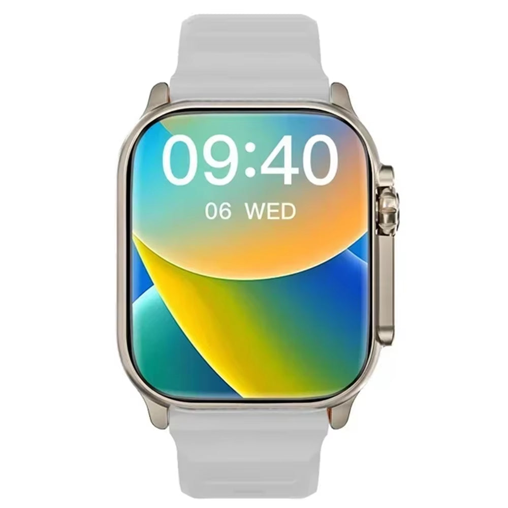 LAXASFIT T900 Ultra Smartwatch with Bluetooth Calling, Message Alerts, Heart Rate Monitoring, and Sports Features for Android and iOS - Unisex Design